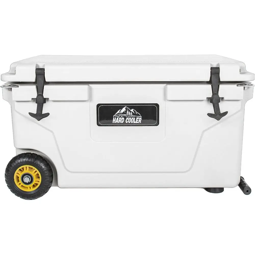 Outdoor Camping Jobs - Cooler Portátil Isolado Branco de 65