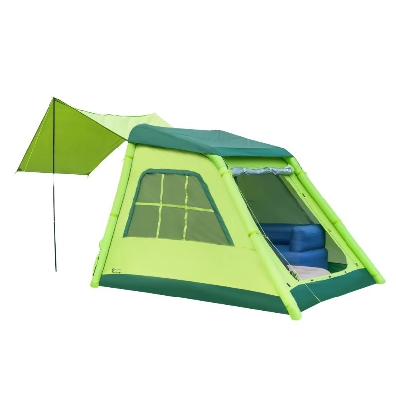 Outdoor Camping Backpack - Tenda Inflável Portátil Oxford Impermeável para