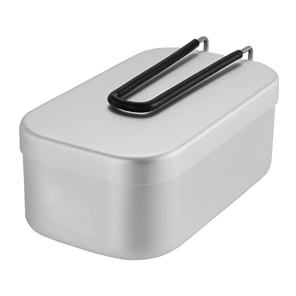 Camp Utensil Set - Lancheiras de alumínio 800ml, panelas para