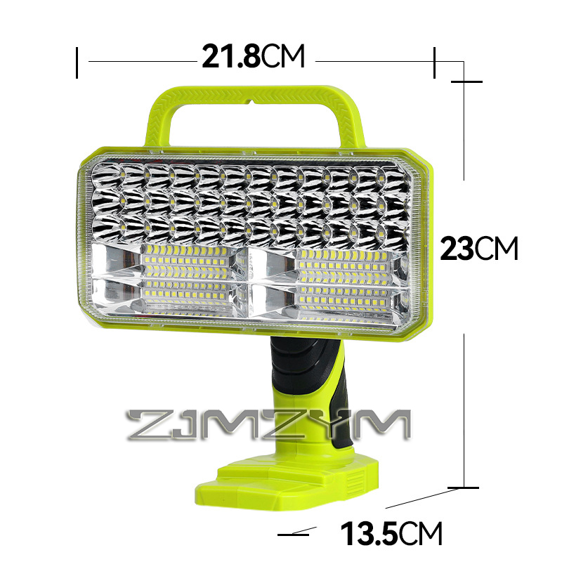Outdoor Camping Jobs - Lanterna de Trabalho LED de 9
