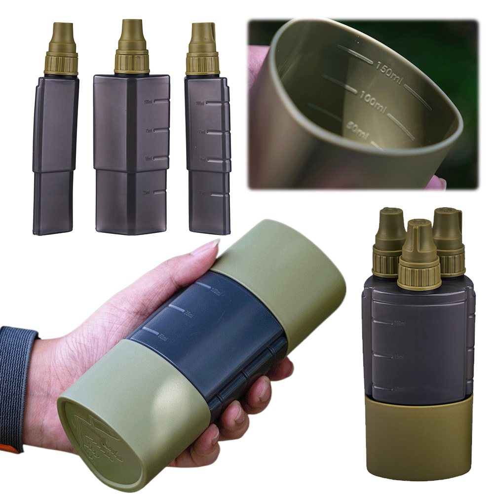 Camp Utensil Set - 3 em 1 garrafa dispensadora de