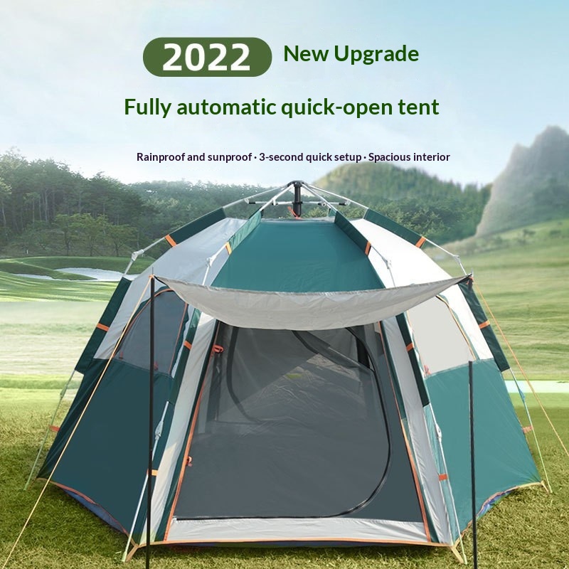 Outdoor Camping Automatic Quick Opening Tent - Barraca de Camping Automática Reforçada para