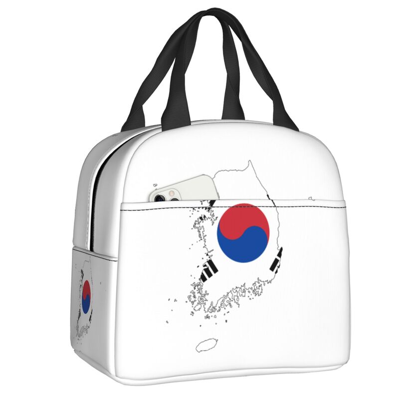Outdoor Camping Korea - Bolsas Térmicas para Almoço com Bandeira