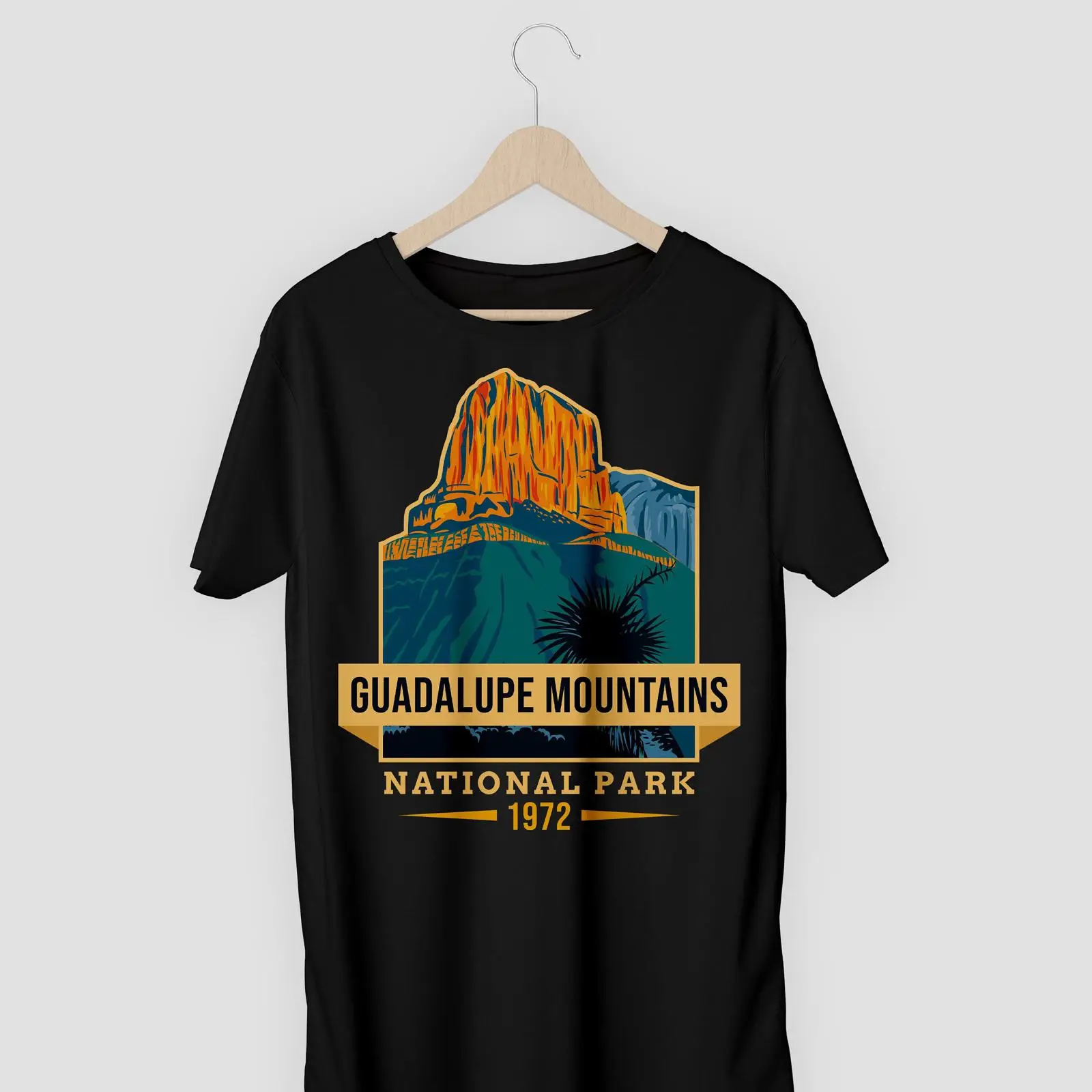 Outdoor Camping In Texas - Camiseta vintage do Parque Nacional das