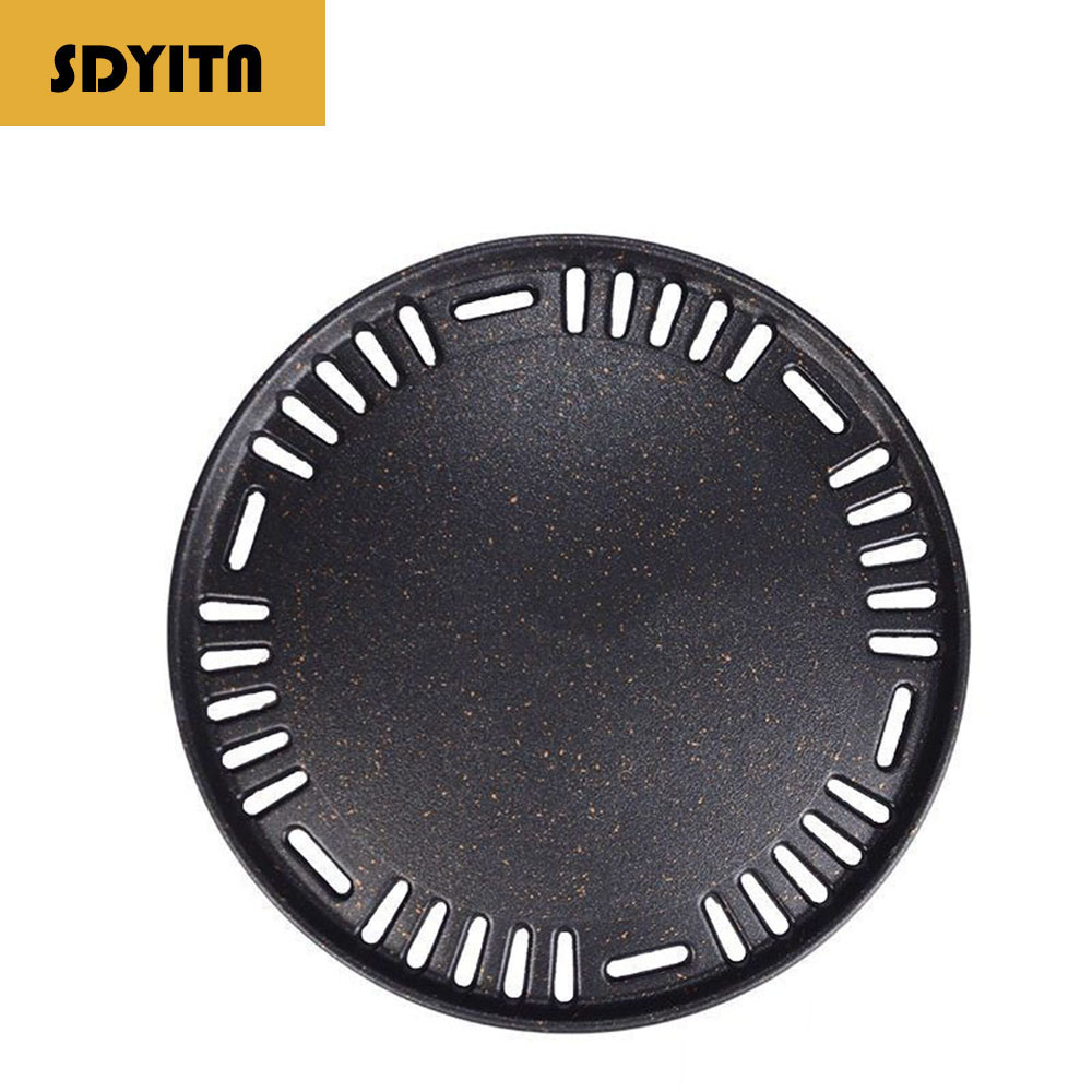 Outdoor Camping Griddle - Chapa de acampamento antiaderente com aço