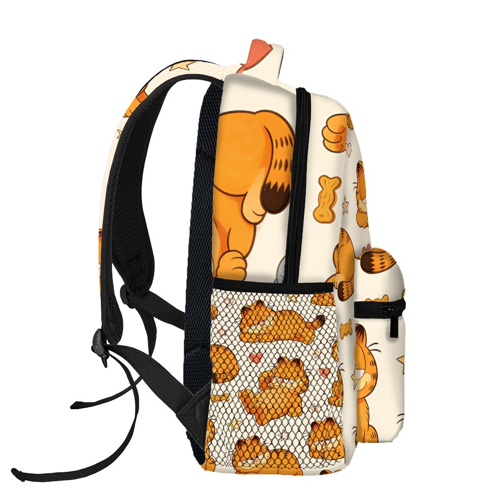 Outdoor Camping Backpack - Mochila engraçada do Garfield com estampa