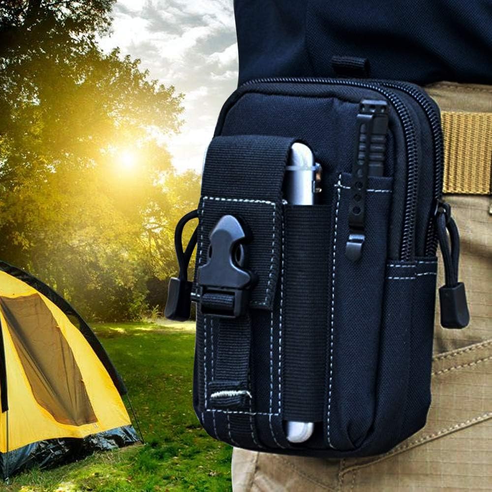 Bolsa tática molle para cinto, - Outdoor Camping Backpack avaliação e preço