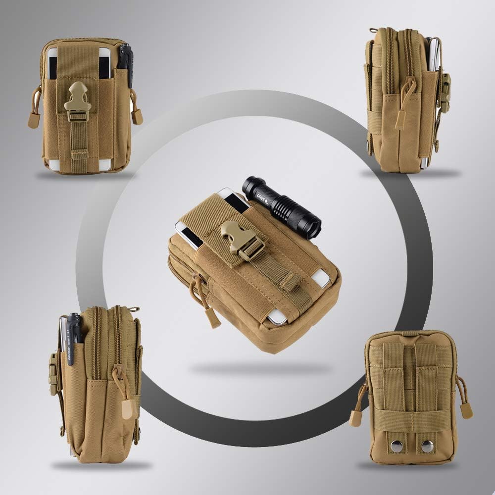 Bolsa tática molle para cinto, - Outdoor Camping Backpack avaliação e preço