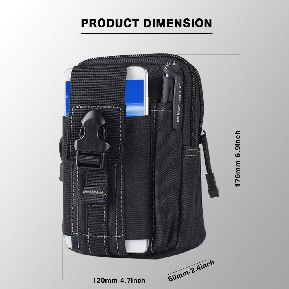 Bolsa tática molle para cinto, - Outdoor Camping Backpack avaliação e preço