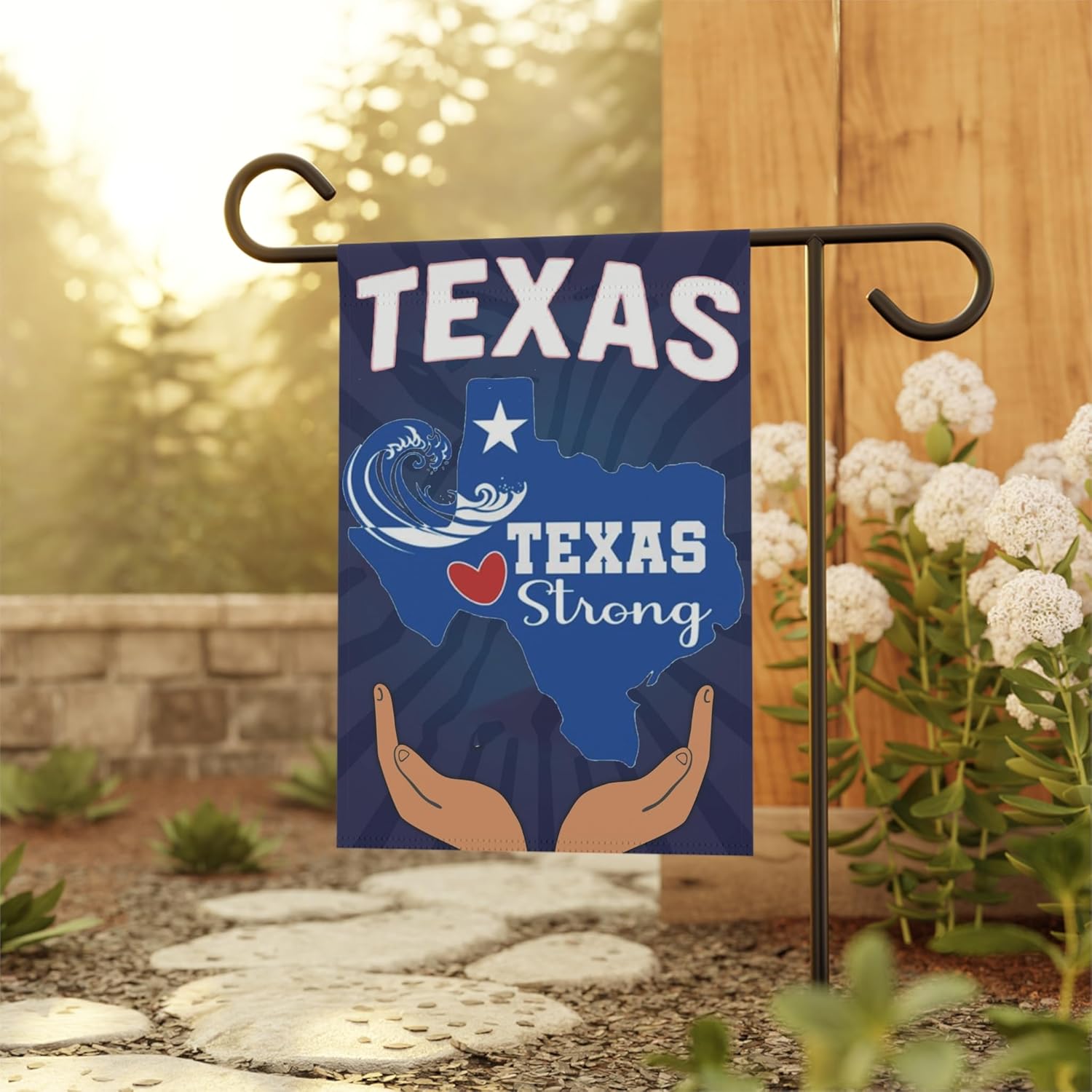 Bandeira de Jardim Texas Stron - Outdoor Camping In Texas avaliação e preço