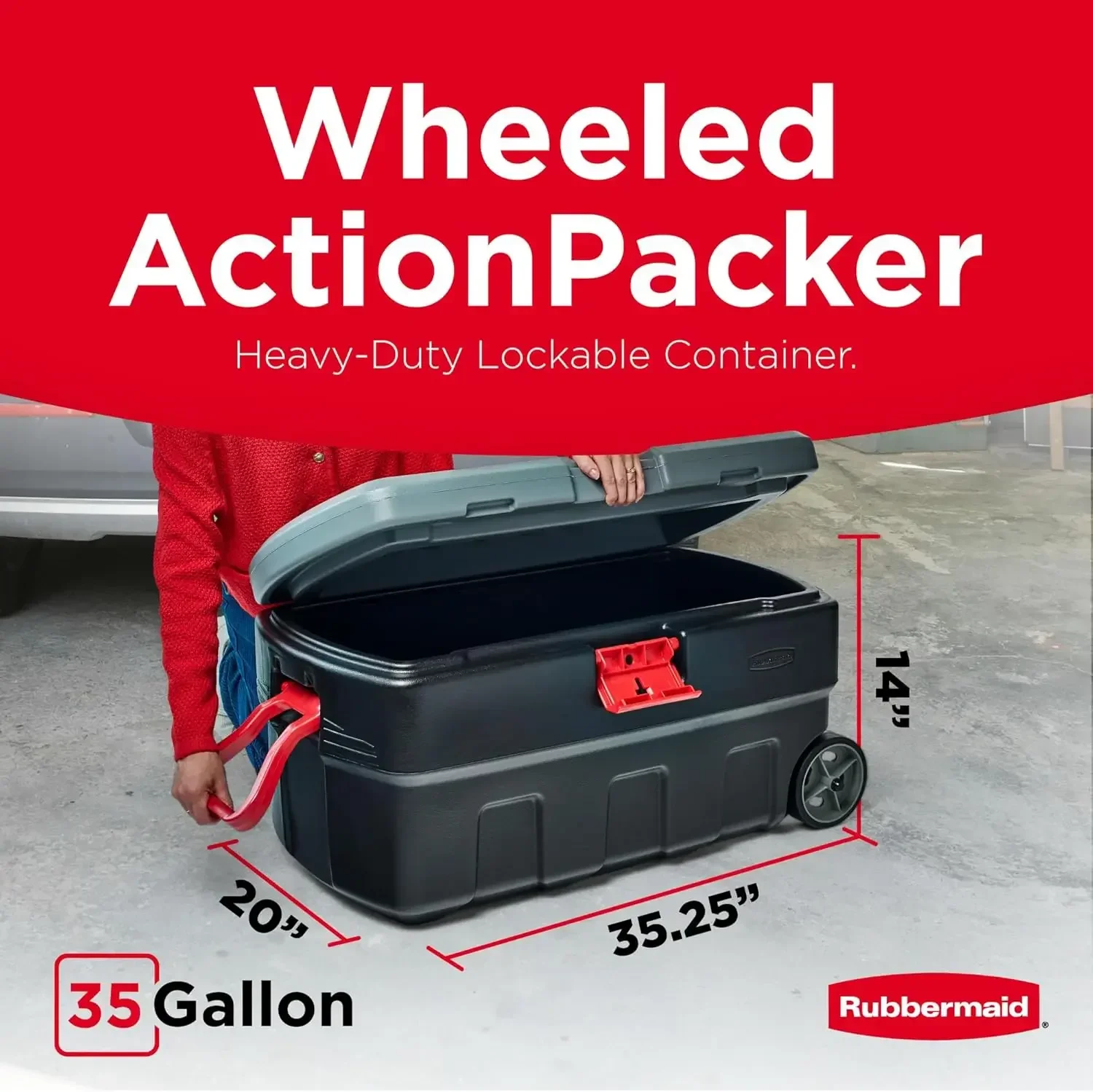 ActionPacker 35 Galões, Fabric - Outdoor Camping Usa avaliação e preço