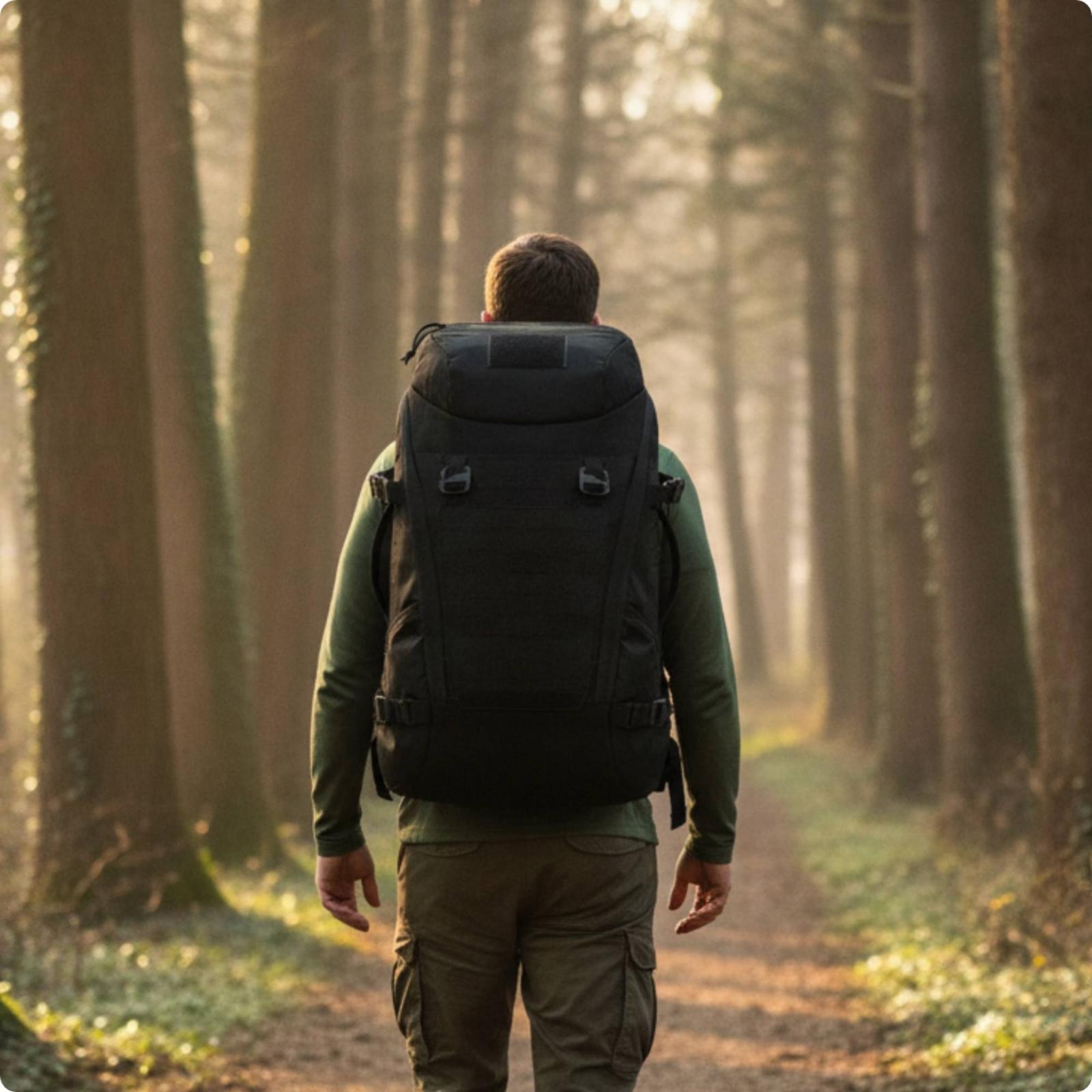Mochila de Caminhada com Alças - Outdoor Camping Backpack avaliação e preço