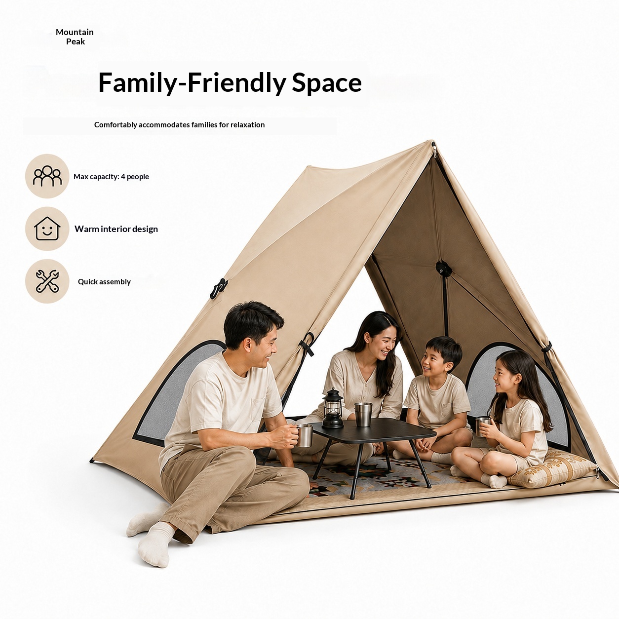 Tenda Triangular Automática, T - Outdoor Camping Automatic Quick Opening Tent avaliação e preço