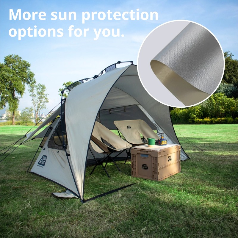 Refugio solar de praia portáti - Outdoor Camping Automatic Quick Opening Tent avaliação e preço