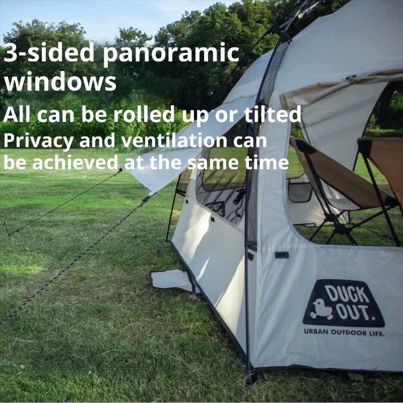 Refugio solar de praia portáti - Outdoor Camping Automatic Quick Opening Tent avaliação e preço