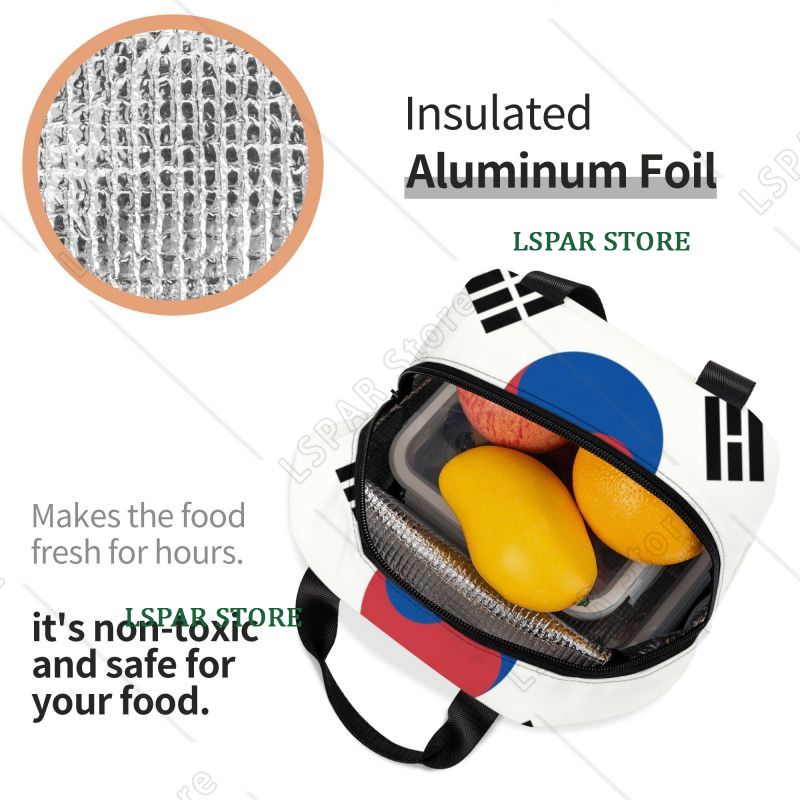 Bolsa térmica com bandeira da  - Outdoor Camping Korea avaliação e preço