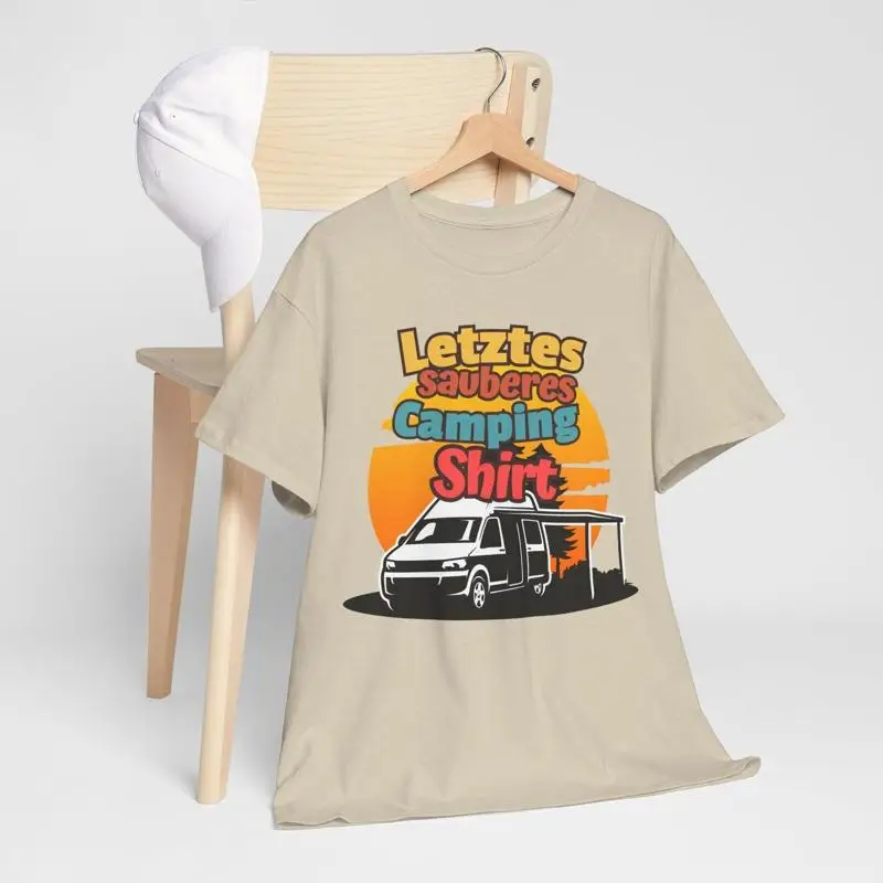 Camiseta Last Clean Camping en - Outdoor Camping Ideas avaliação e preço