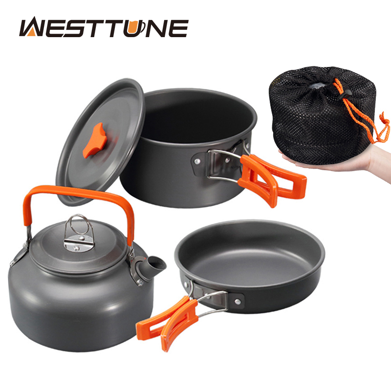 Westtune kit de panelas de aca - Camp Utensil Set avaliação e preço