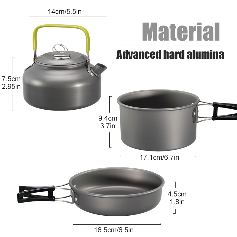 Westtune kit de panelas de aca - Camp Utensil Set avaliação e preço