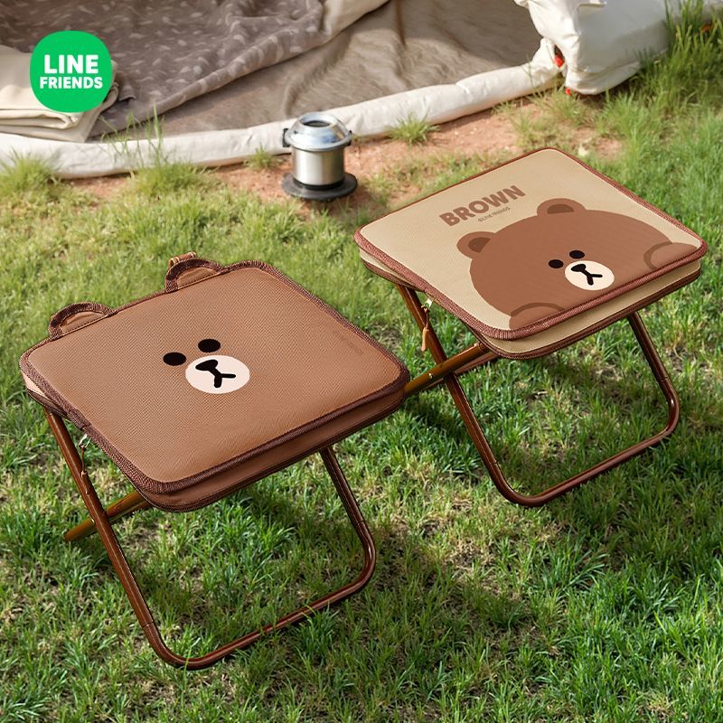 Cadeira Dobrável LINE FRIENDS  - Outdoor Camping Korea avaliação e preço