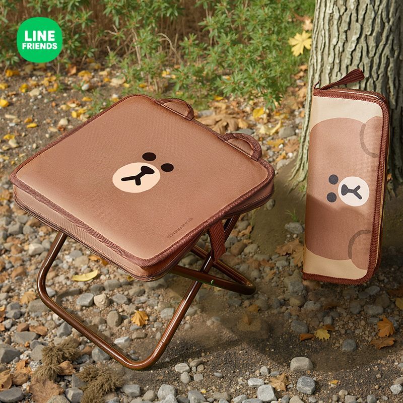 Cadeira Dobrável LINE FRIENDS  - Outdoor Camping Korea avaliação e preço