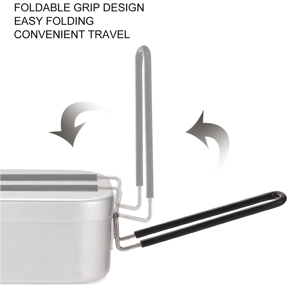 Lancheiras de alumínio 800ml,  - Camp Utensil Set avaliação e preço