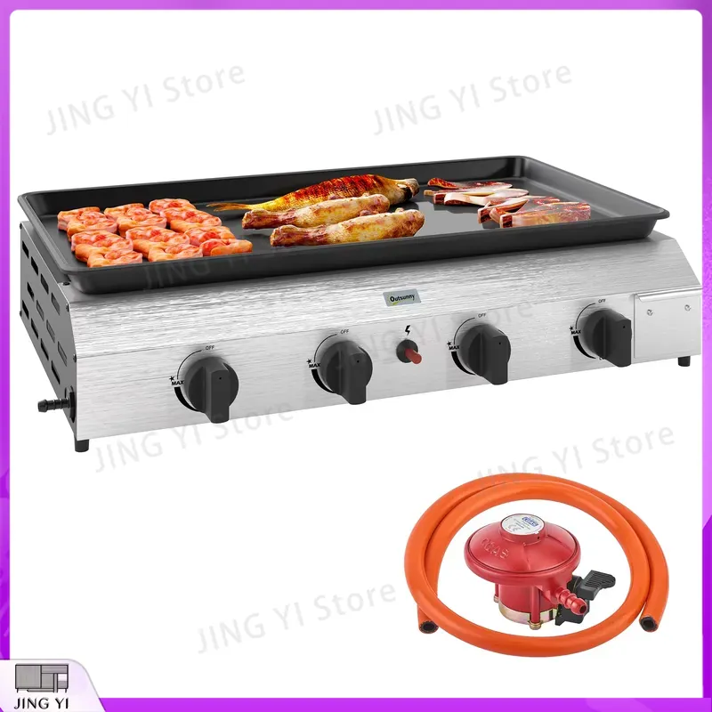 Churrasqueira a Gás com Grelha - Outdoor Camping Griddle avaliação e preço