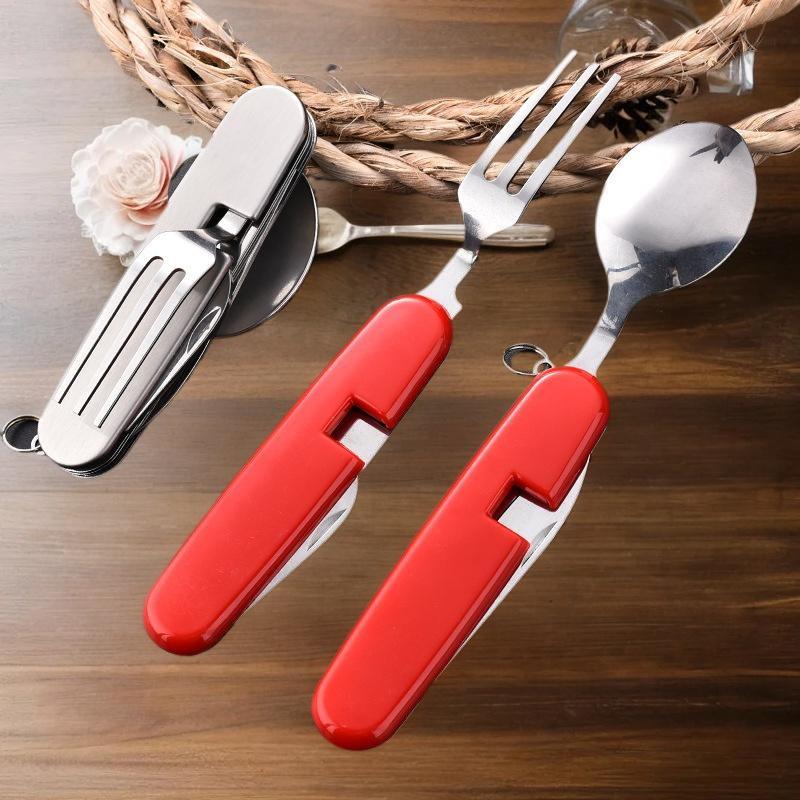 Conjunto de utensílios dobráve - Camp Utensil Set avaliação e preço