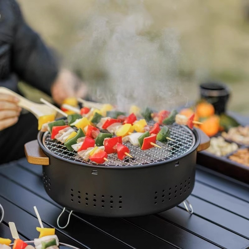 Equipamento de Camping, Grelha - Outdoor Camping Griddle avaliação e preço