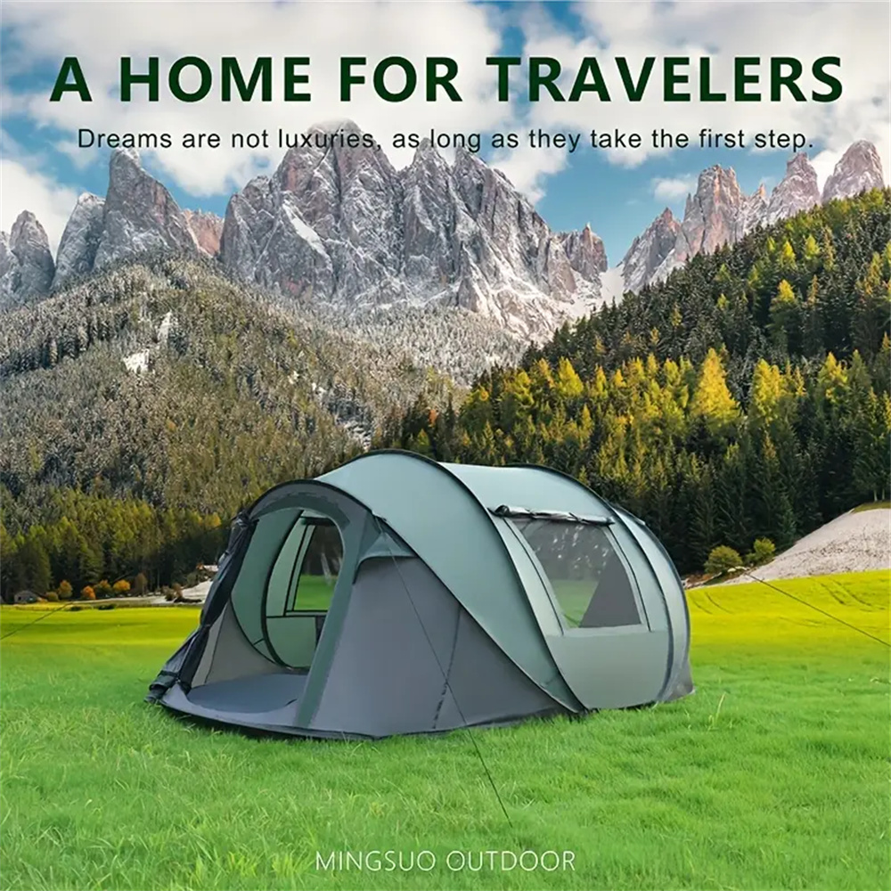 Barraca de Camping para 5-8 Pe - Outdoor Camping Automatic Quick Opening Tent avaliação e preço