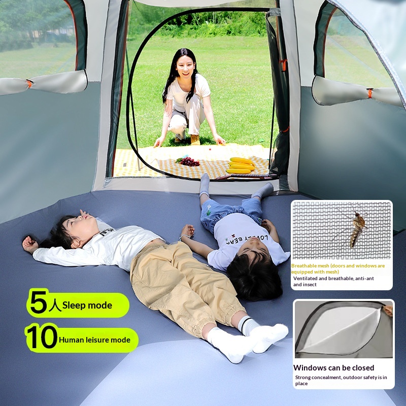 Barraca de Camping Automática  - Outdoor Camping Automatic Quick Opening Tent avaliação e preço