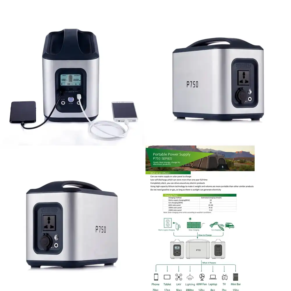 Estação de Energia Portátil pa - Outdoor Camping Usa avaliação e preço