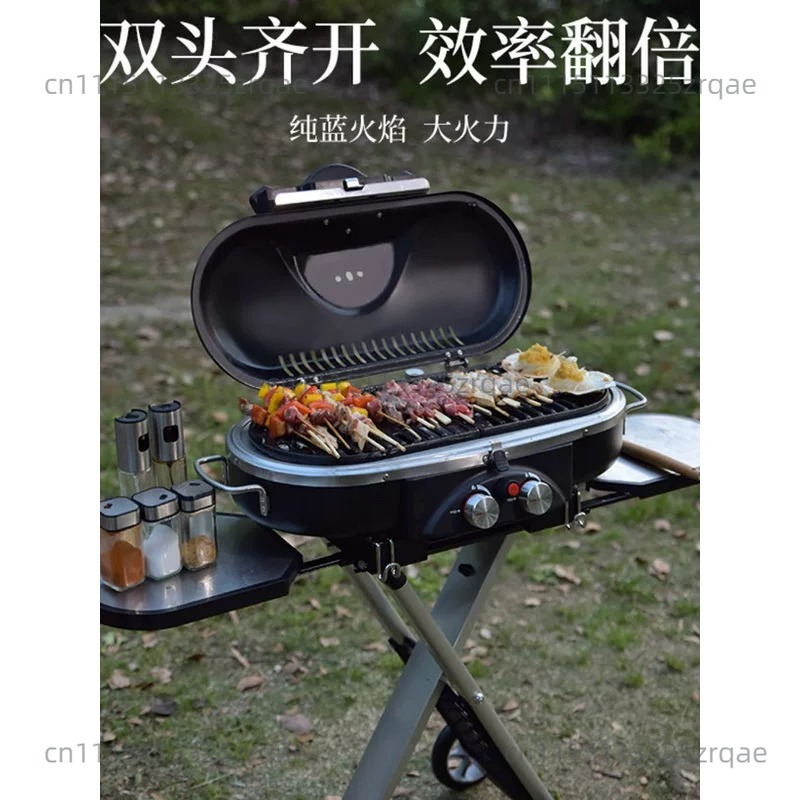 Fogão a Gás Portátil para Cozi - Outdoor Camping Griddle avaliação e preço