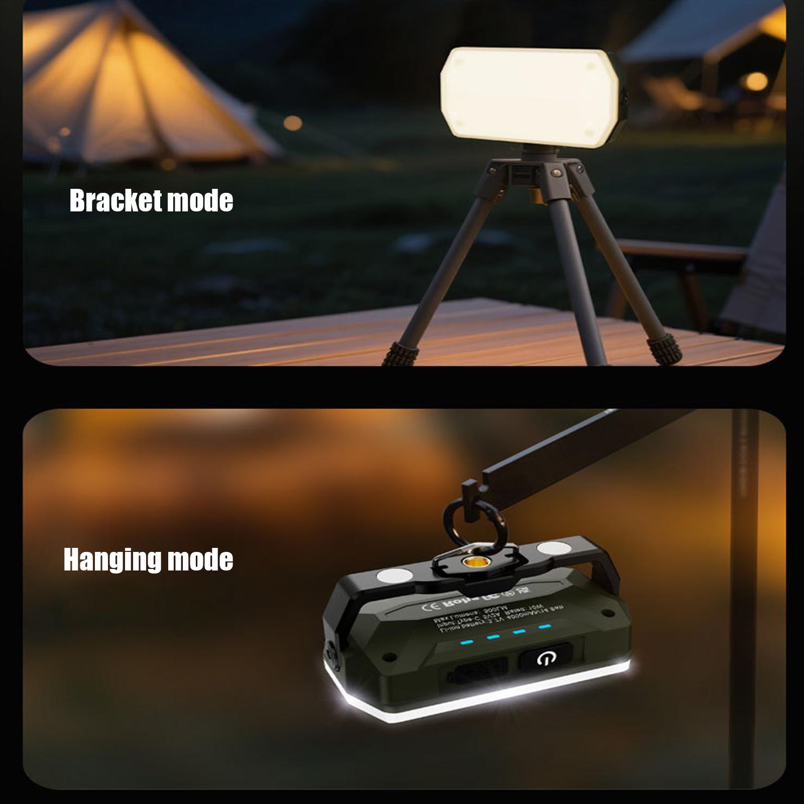 Lanterna de acampamento recarr - Outdoor Camping Jobs avaliação e preço