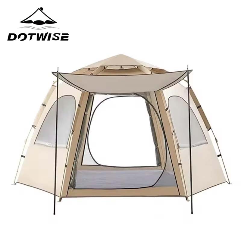 Barraca dobrável ao ar livre p - Outdoor Camping Automatic Quick Opening Tent avaliação e preço