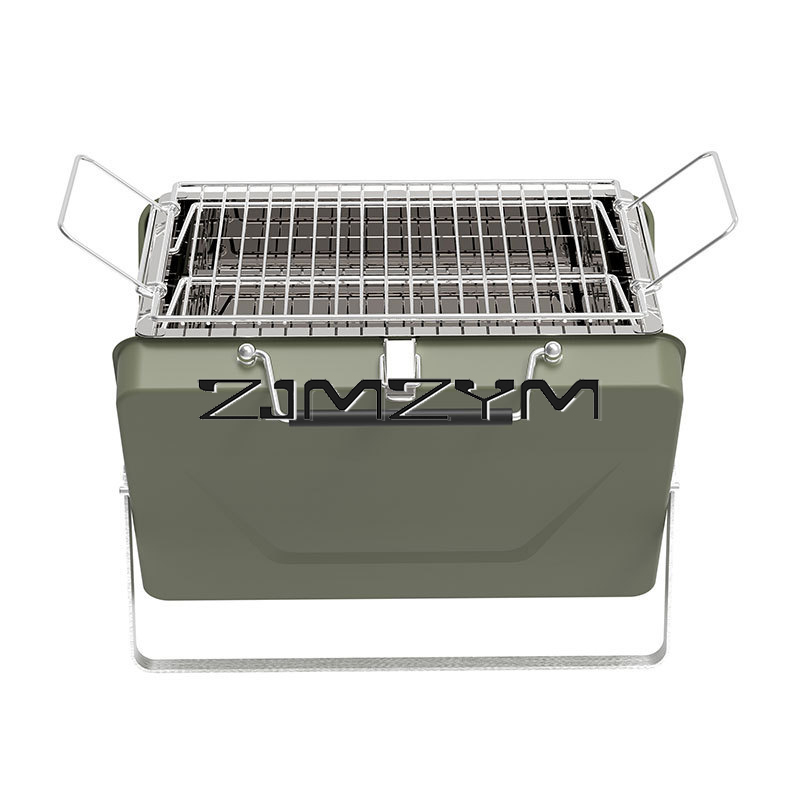 Grelha de churrasco dobrável,  - Outdoor Camping Griddle avaliação e preço