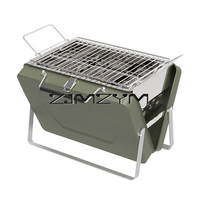 Grelha de churrasco dobrável,  - Outdoor Camping Griddle avaliação e preço