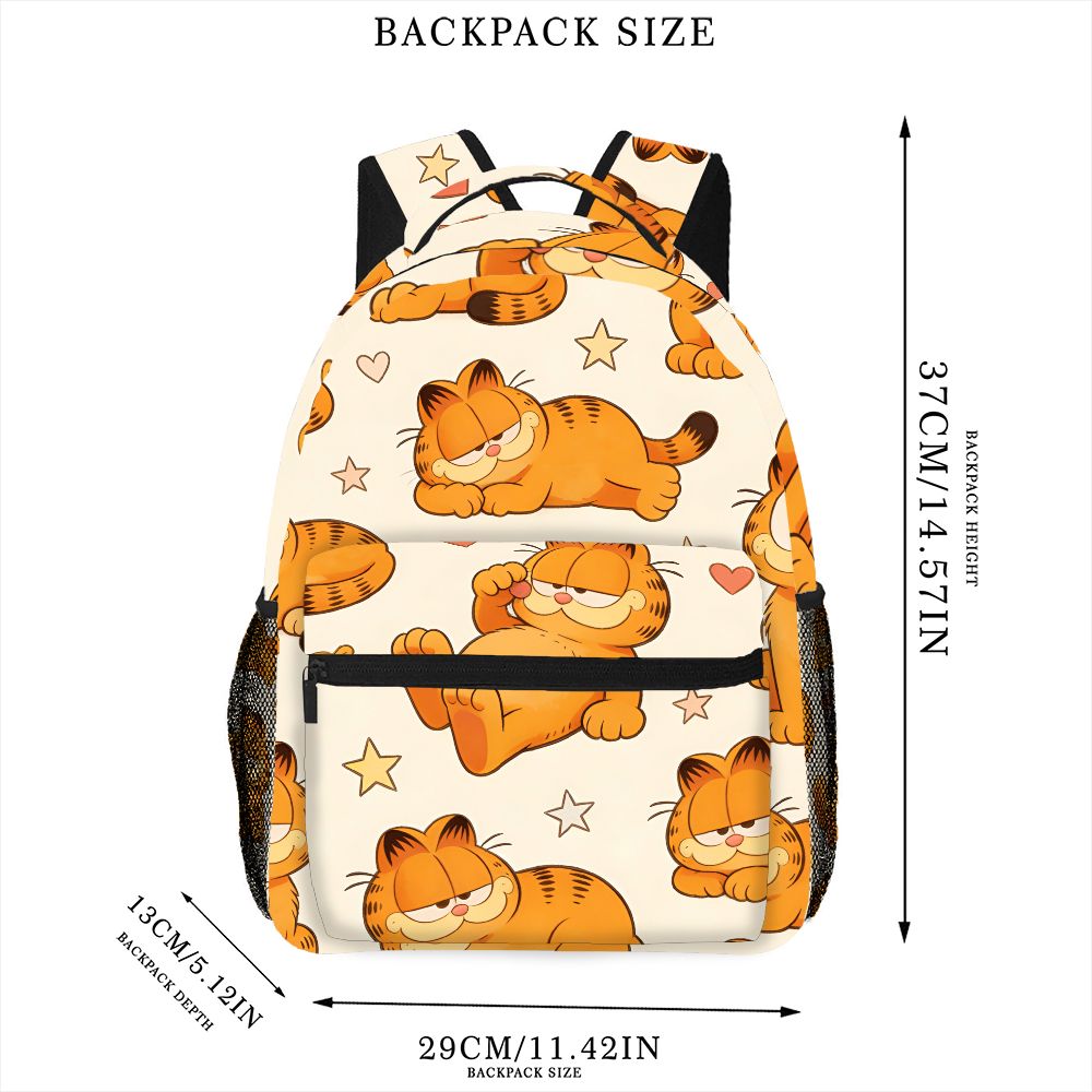 Mochila engraçada do Garfield  - Outdoor Camping Backpack avaliação e preço