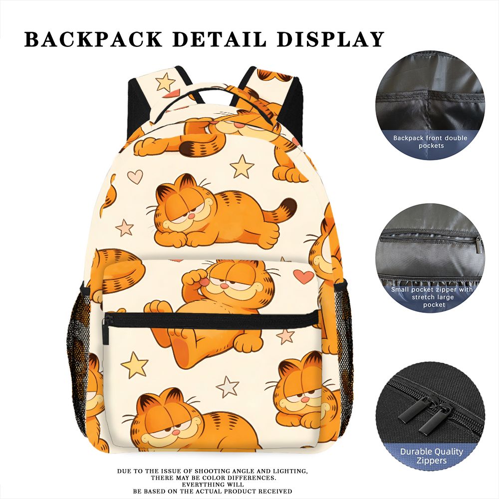 Mochila engraçada do Garfield  - Outdoor Camping Backpack avaliação e preço
